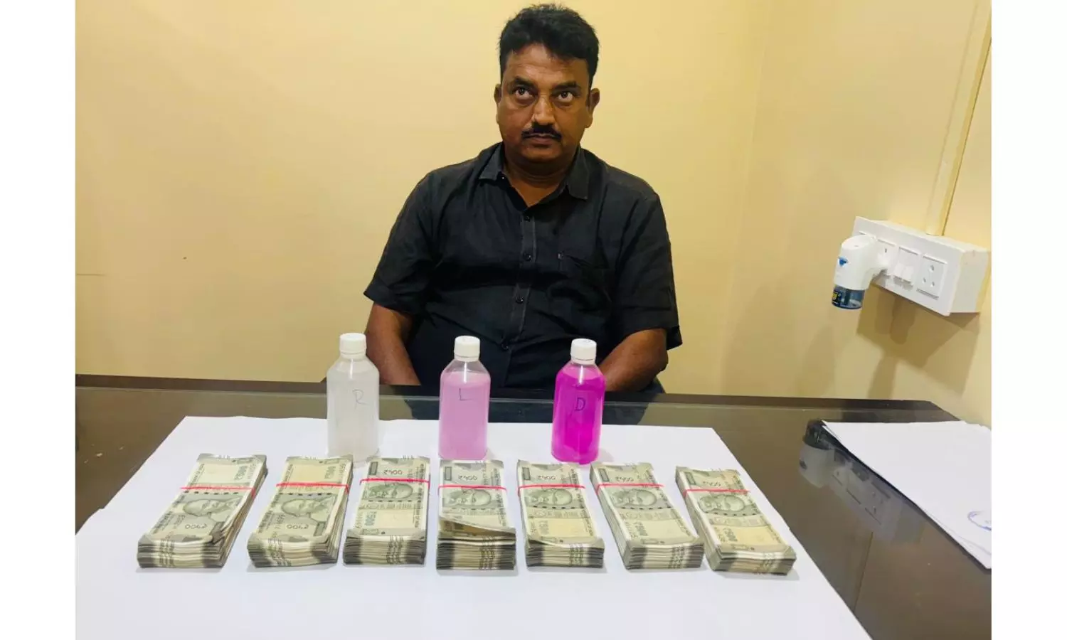 Yellampet Municipality Town Planning Officer Held in Bribe Case