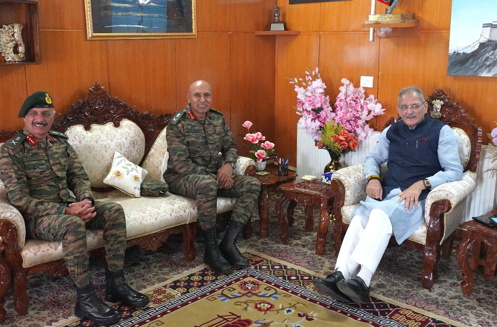 Army Chief Reviews Ladakh Security After Recent Unrest
