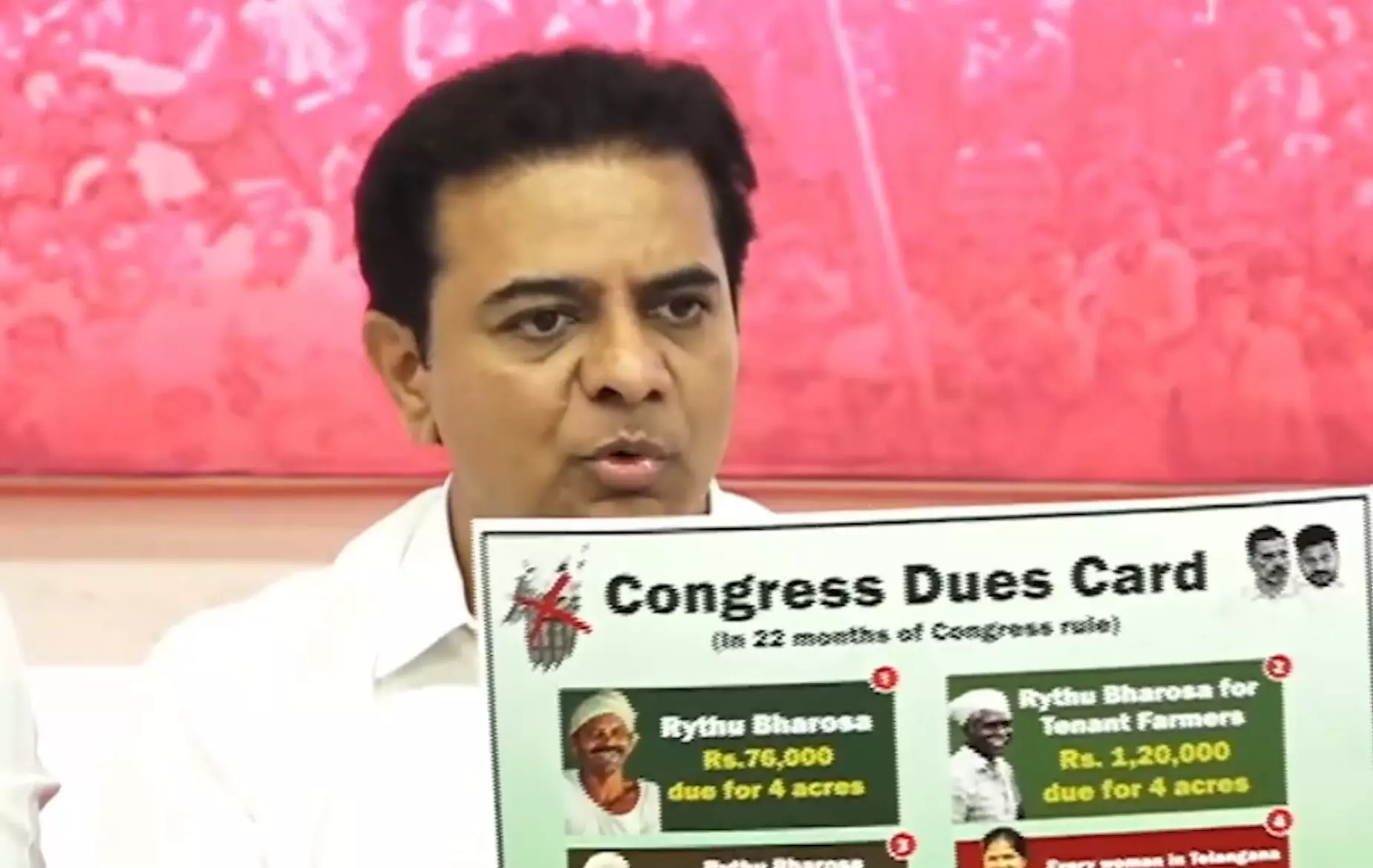 BRS Targets Congress over Unmet Promises