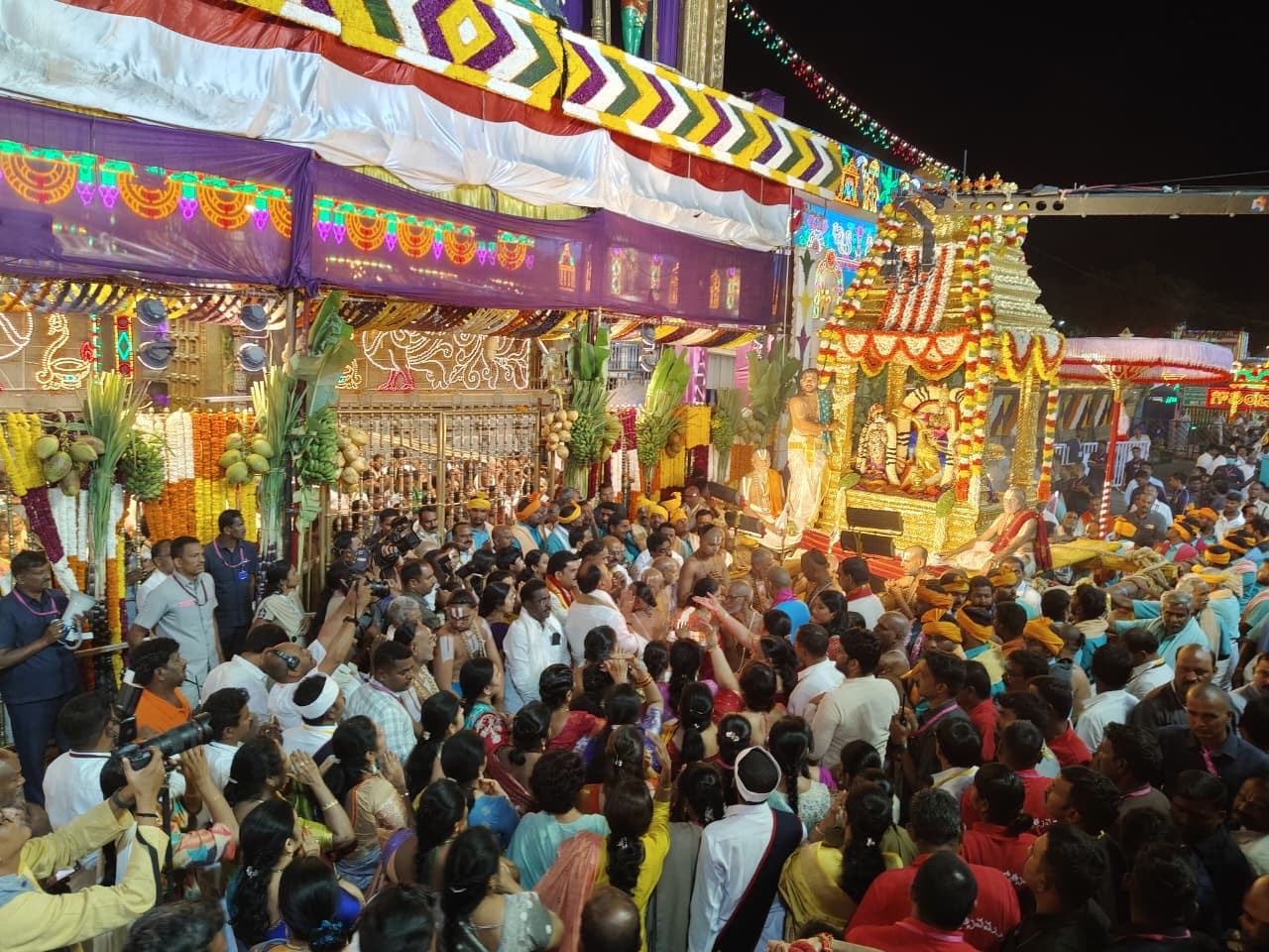 Devotees Flock to Tirumala for Garuda Vahana Seva