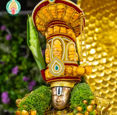 Andal Garlands Arrive In Tirumala For Annual Garuda Seva