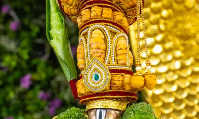 Andal Garlands Arrive In Tirumala For Annual Garuda Seva