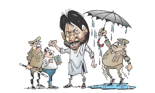 NETA NATTER | Anitha’s Umbrella Poke At Pawan