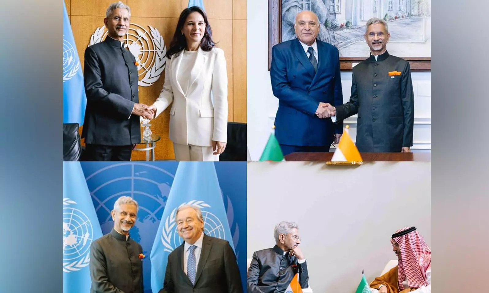 Jaishankar Meets UN Chief Guterres, Other Leaders at UNGA