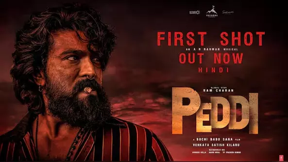 Ram Charan Marks 18 Years in Cinema with Pan-India Film Peddi Ram Charan Marks 18 Years in Cinema with Pan-India Film Peddi