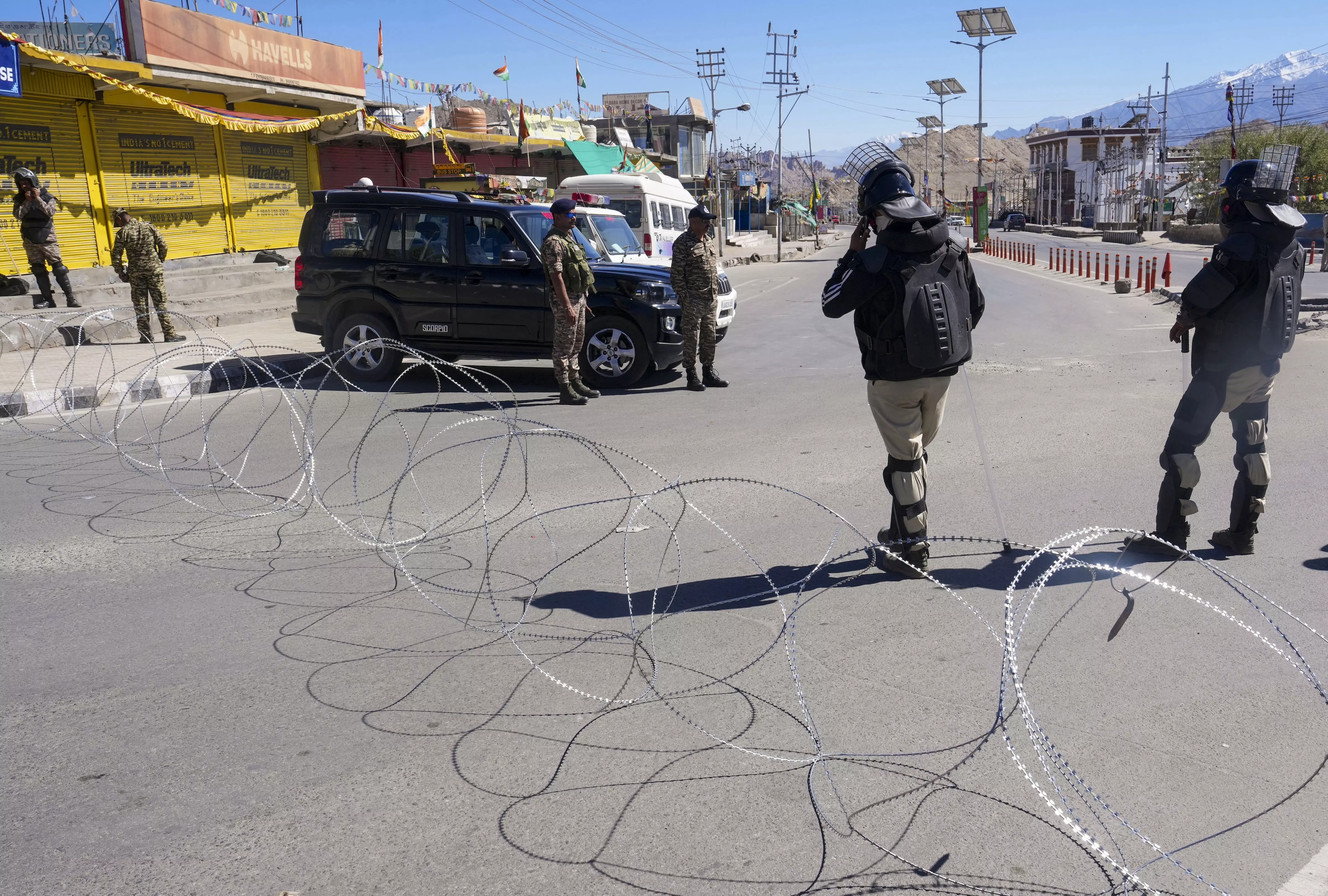 Leh Faces Ongoing Curfew on Day Five Amid Persisting Tensions