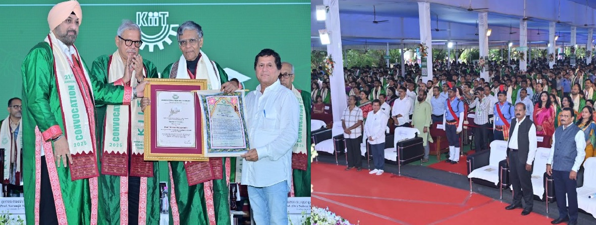 KIIT University 21st Convocation: Peace-Building Urged