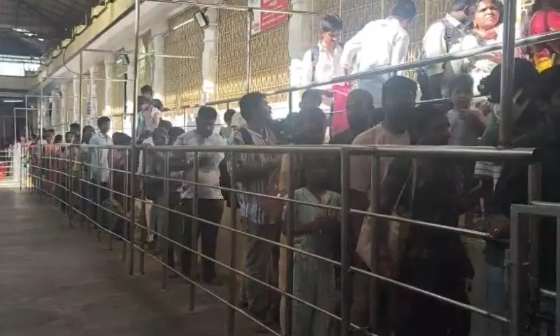 Devotees Flock To Basar Saraswati Temple On Moola Nakshatram