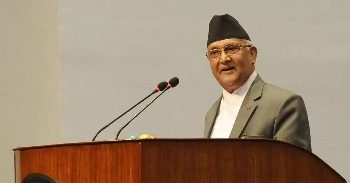 Ousted Nepal PM Oli Says He wont Flee Amid Political Turmoil