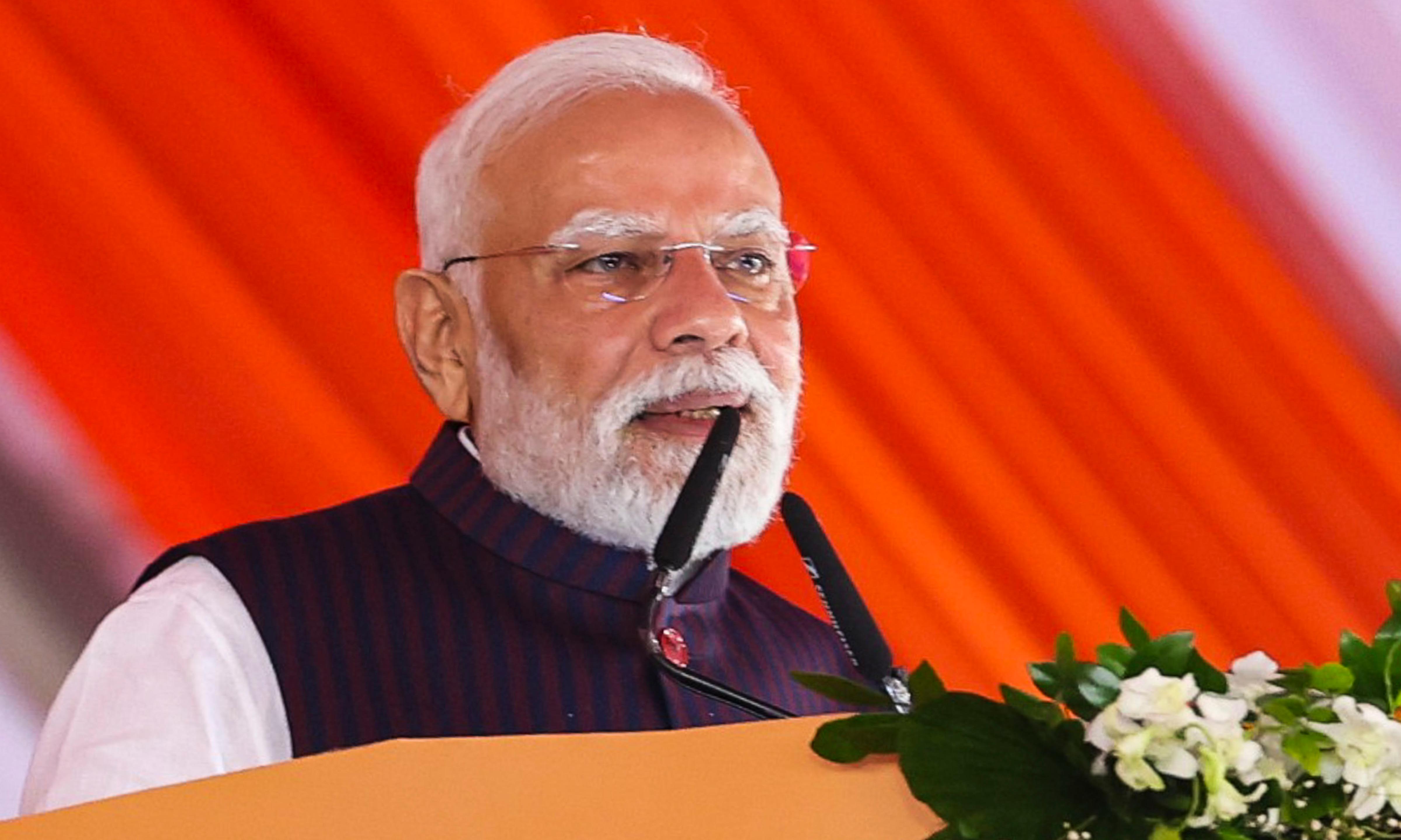 PM Modi Inaugurates Delhi BJP Office, Discusses GST Benefits