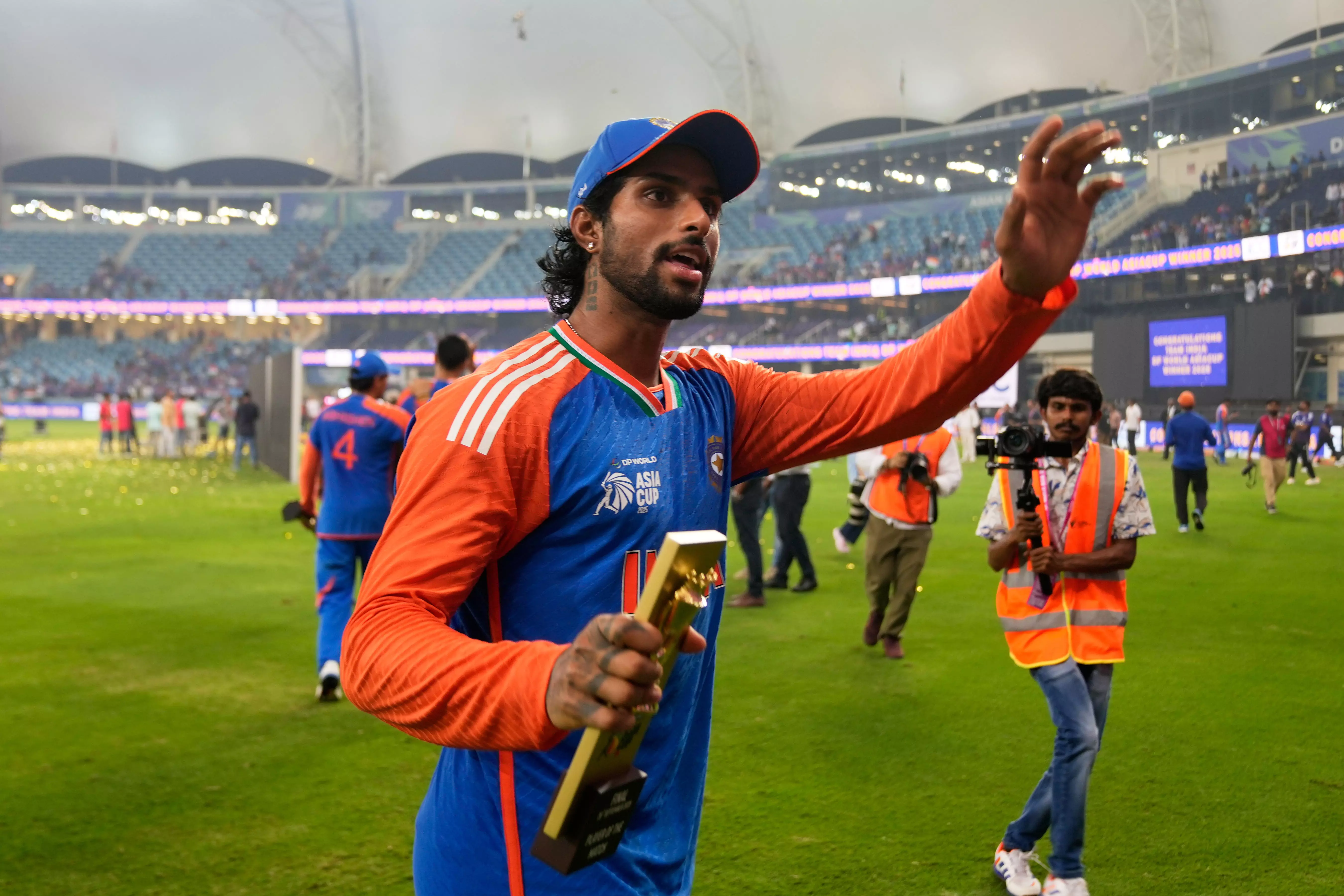 CM Naidu, Jagan Congratulate Tilak Varma