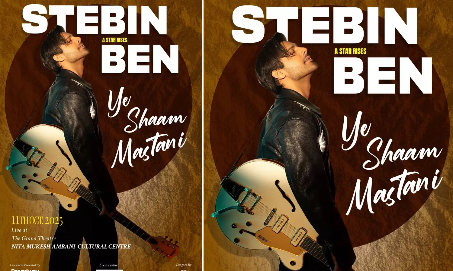Rockstar Stebin Ben to debut at  Nita Mukesh Ambani Cultural Centre