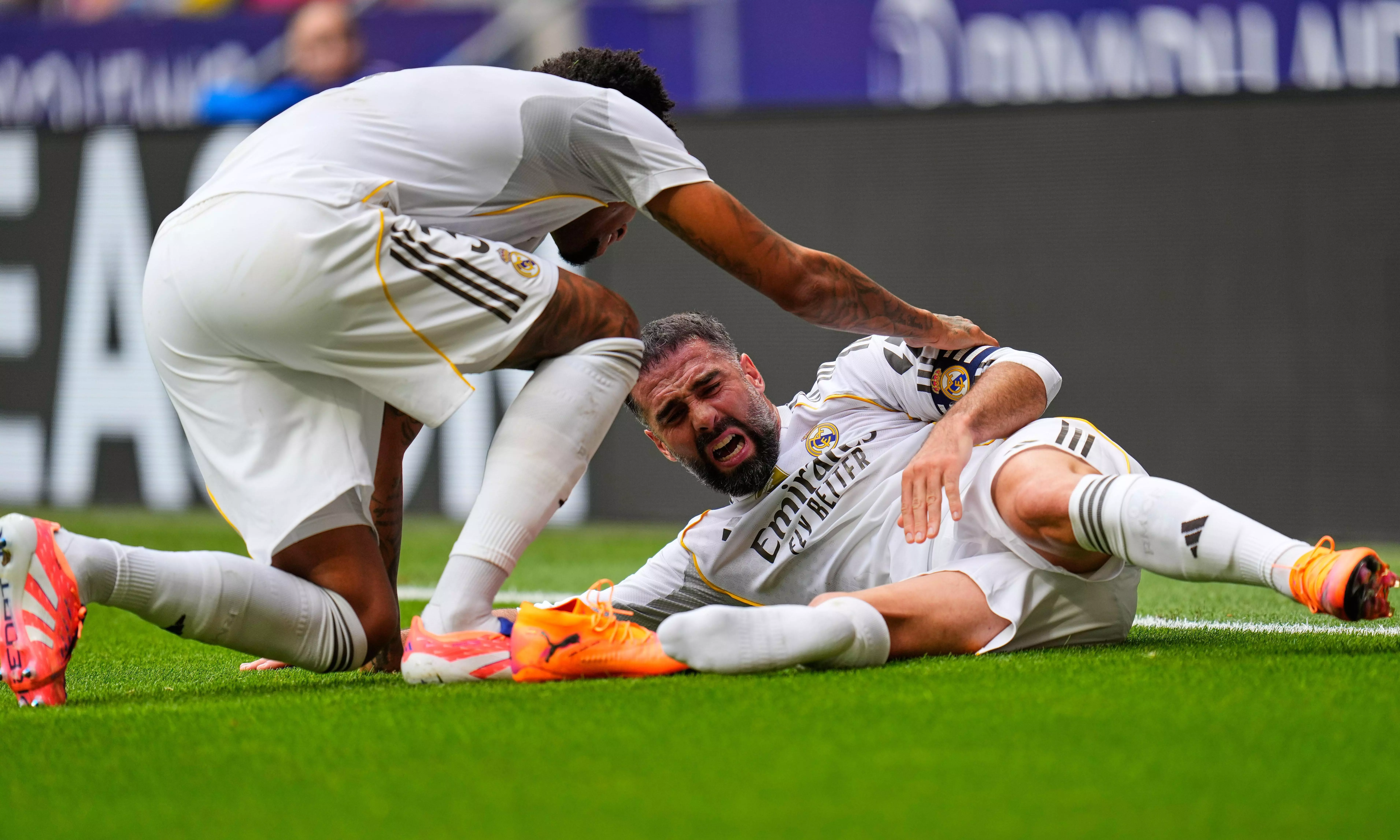 Real Madrid Captain Carvajal Sidelined With Calf Injury