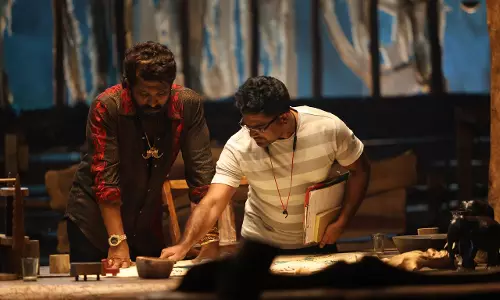 Pushpa Writer Veera Kogatam To Helm A Kiran Abbavaram Movie Pushpa Writer Veera Kogatam To Helm A Kiran Abbavaram Movie