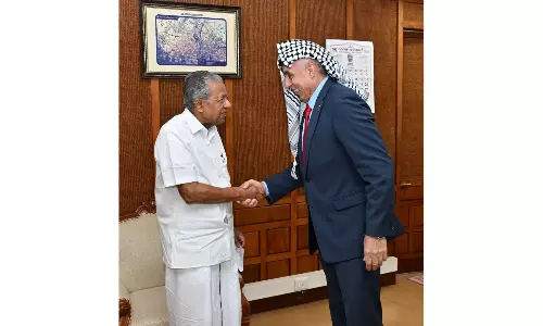 Kerala CM Expresses Solidarity With Palestinians