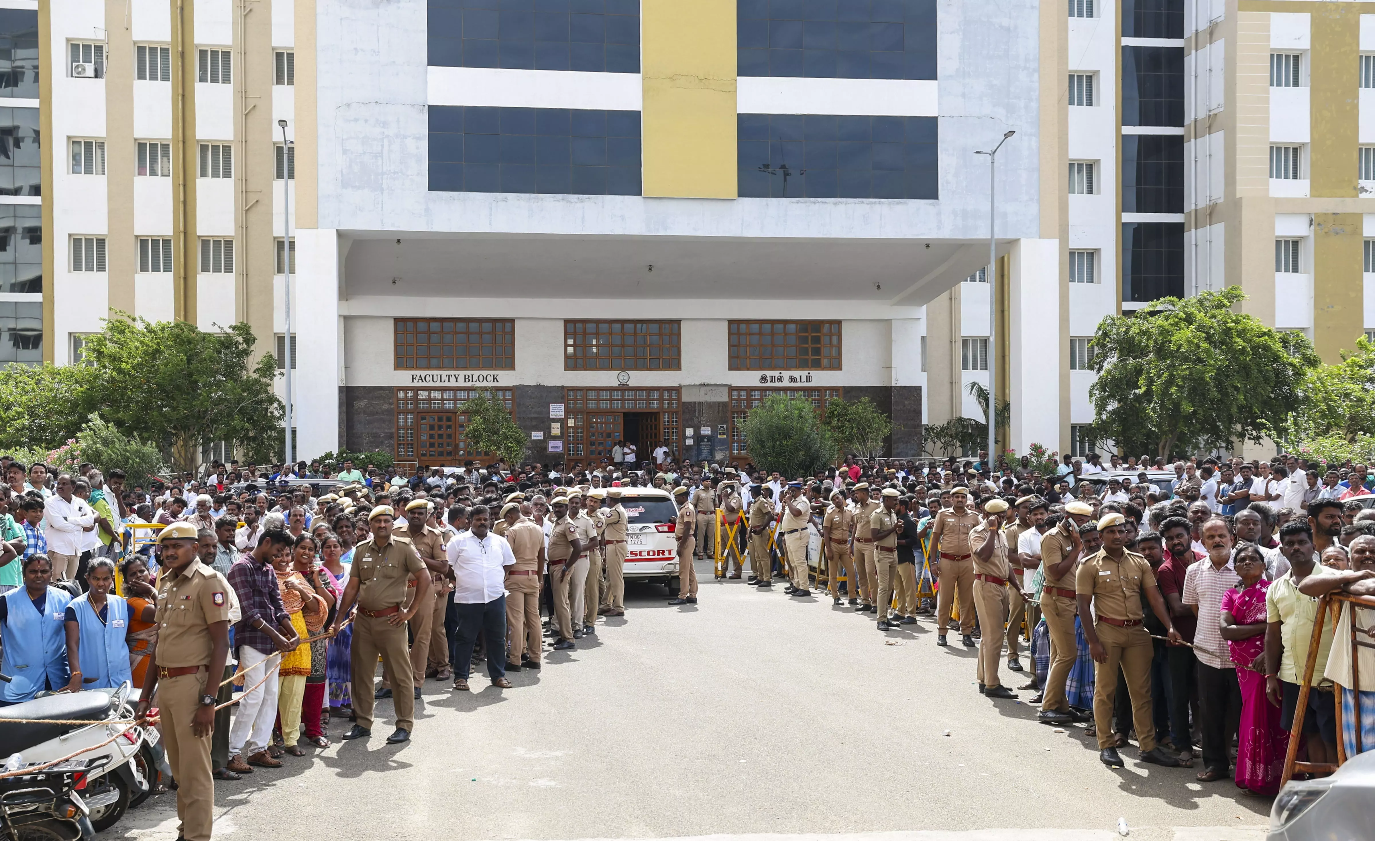 TN Stampede: TVK Karur West District Secretary Mathyiyalagan Arrested