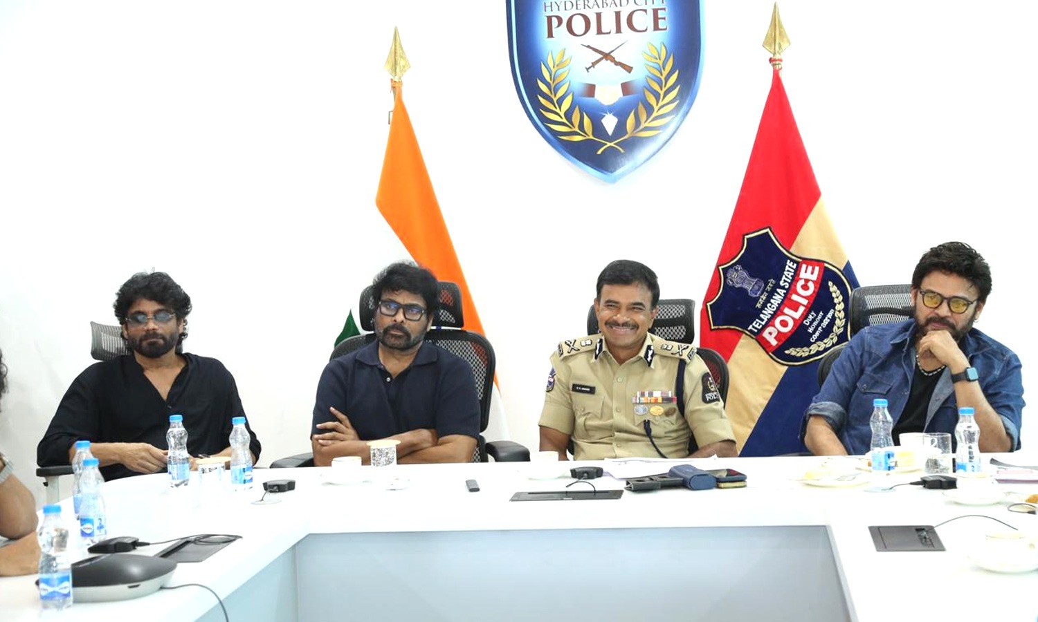 Hyderabad Police Meet with Tollywood on Piracy