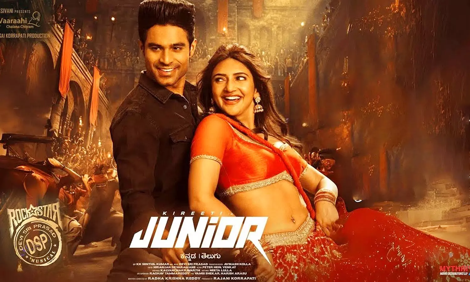 Kireeti Reddy, Sree Leela’s Junior Streaming On Aha, Amazon Prime