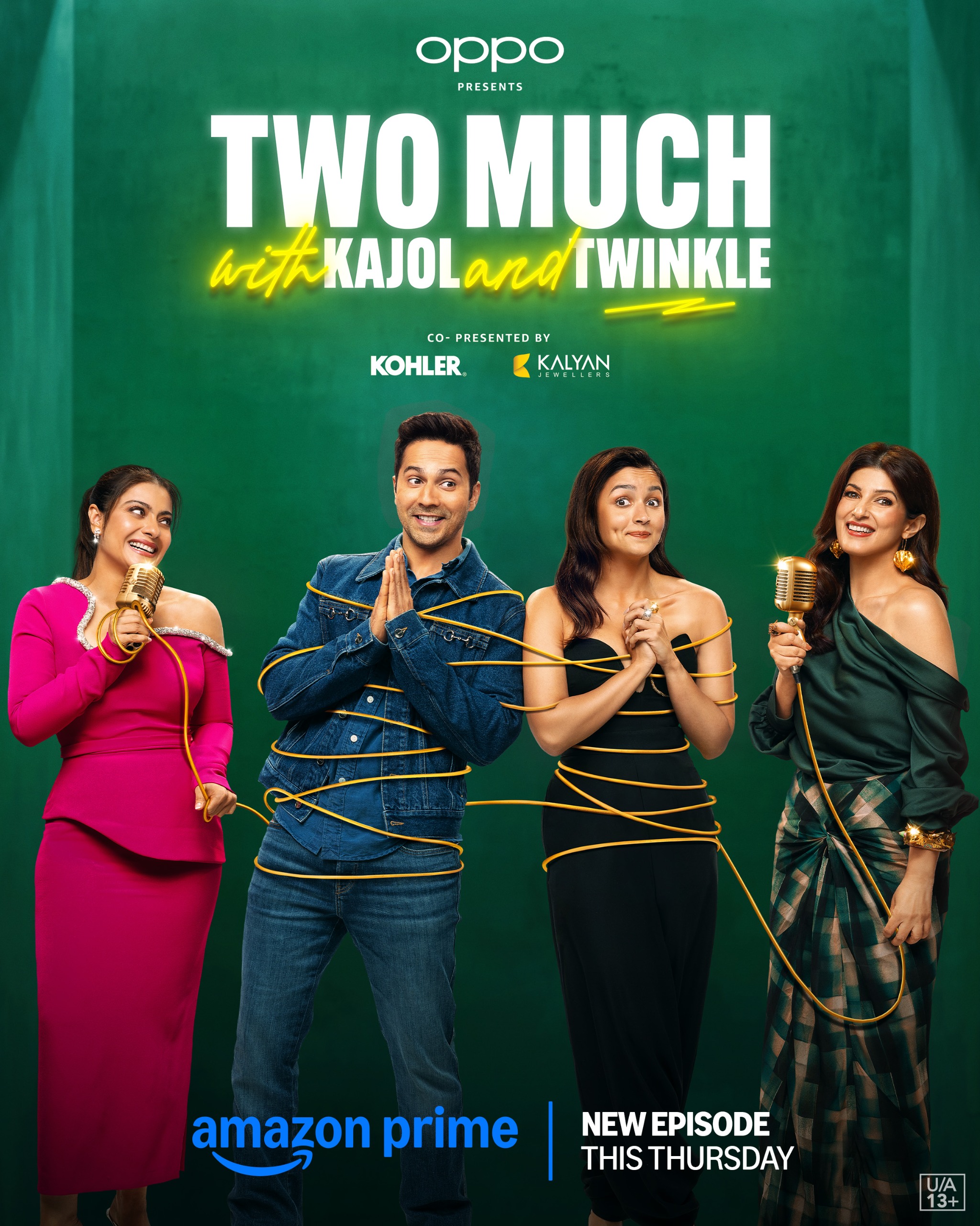 Alia Bhatt and Varun Dhawan on Two Much with Kajol and Twinkle