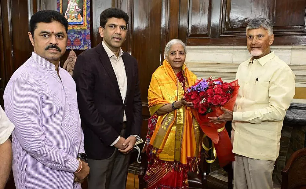 CM Naidu Meets FM