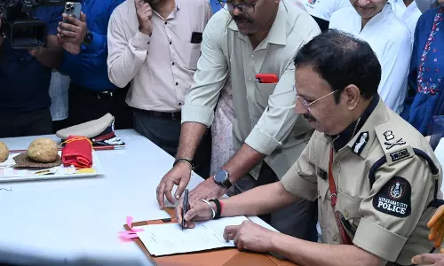 Sajjanar Takes Charge as Hyderabad Police Chief