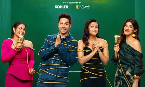 Alia Bhatt and Varun Dhawan Charm Fans on Two Much with Kajol and Twinkle