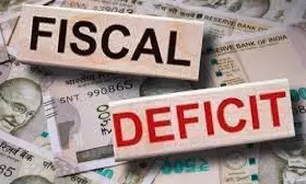 Centres Fiscal Deficit for First Five Months Stands at Rs 5.98 Lakh Crore, 38.1 PC of Full-Year Target Centres Fiscal Deficit for First Five Months Stands at Rs 5.98 Lakh Crore, 38.1 PC of Full-Year Target