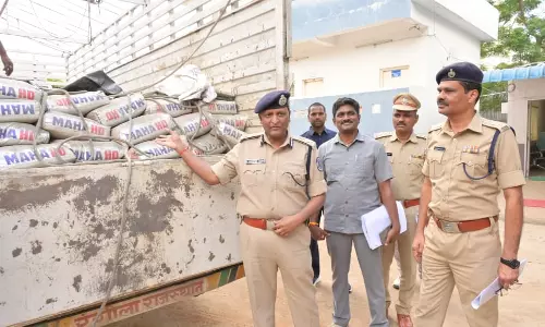 Drug Racket Busted, 1,210 kg Ganja Seized in Hyderabad