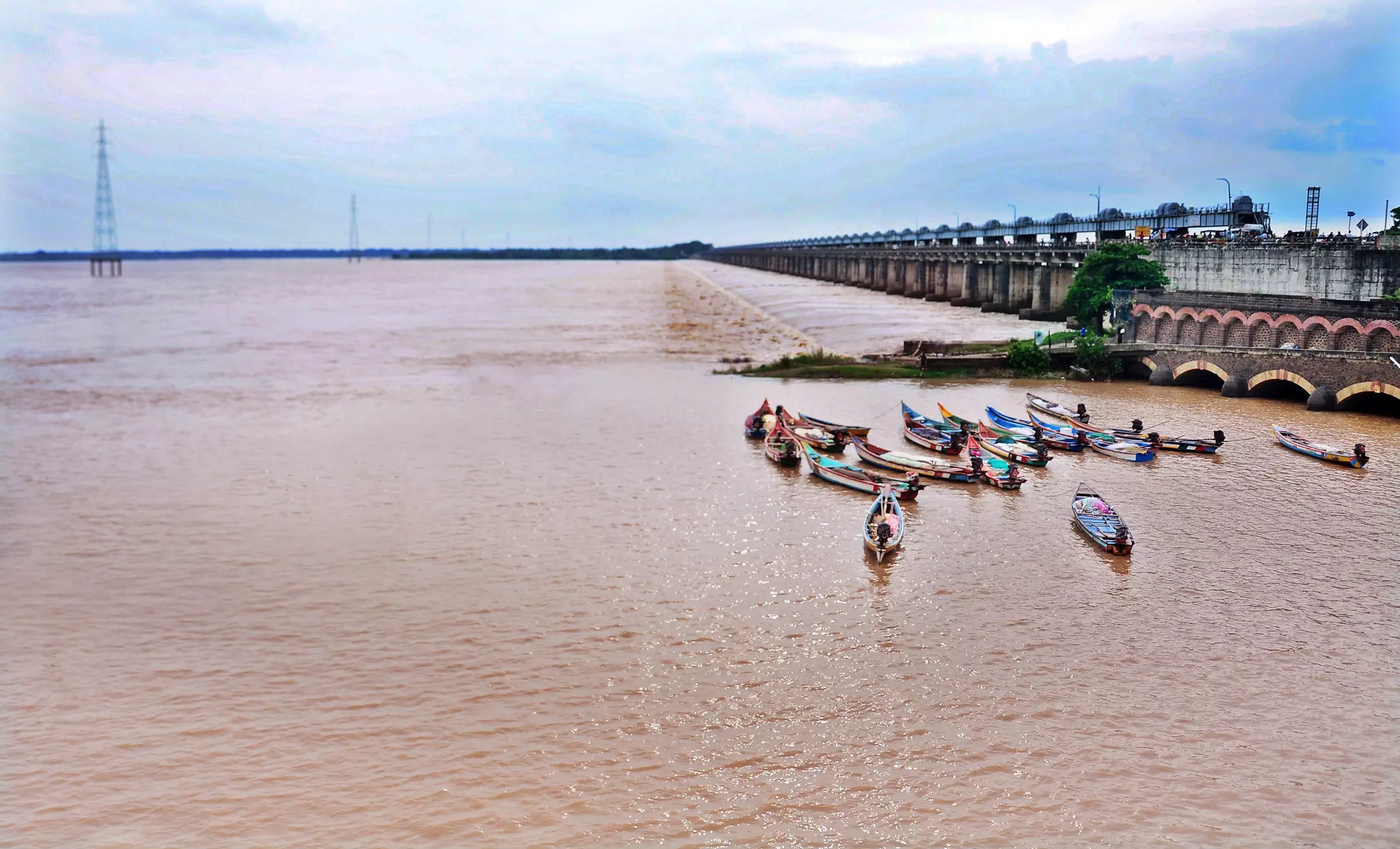Godavari, Krishna Rivers Swell as Projects Release Water