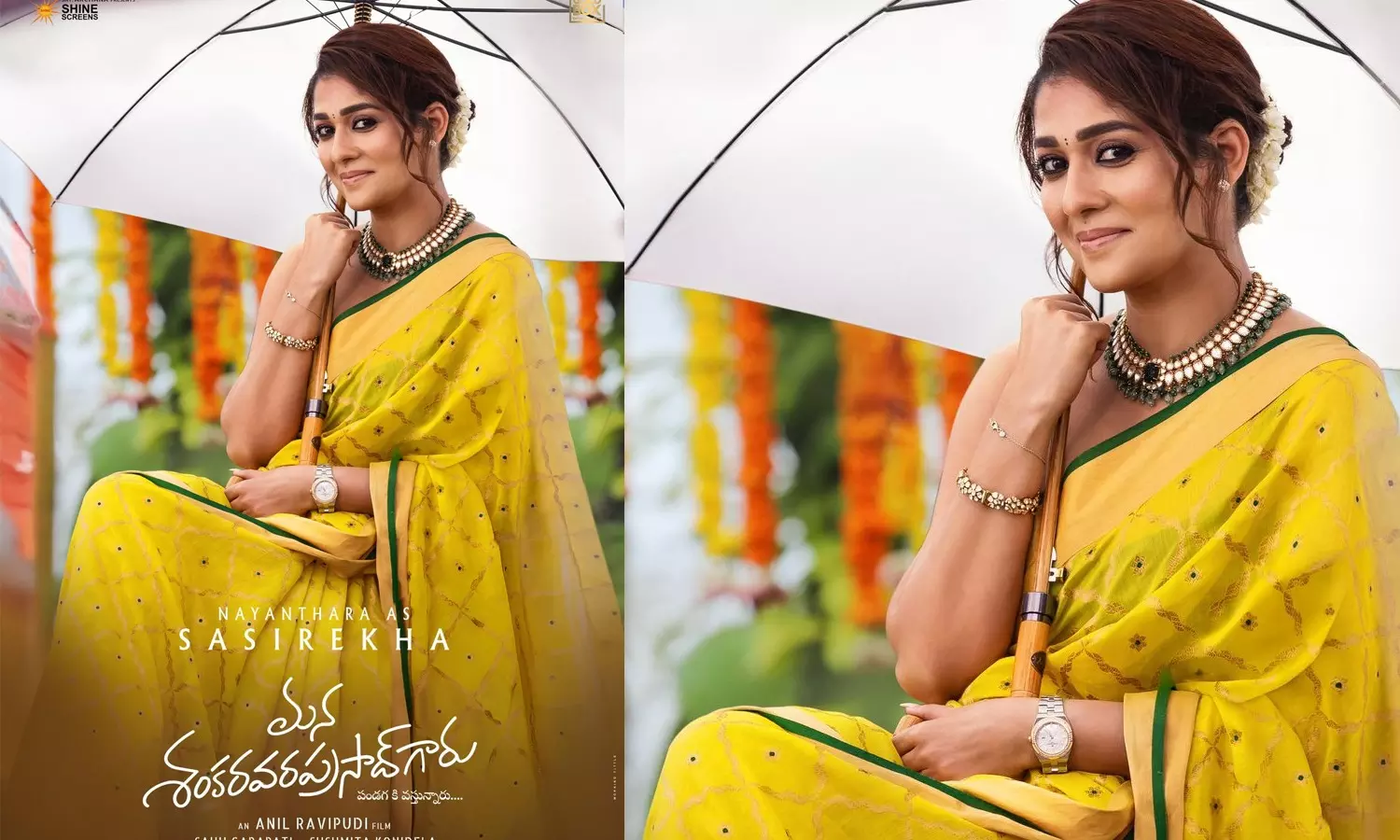 Mana Shankara Vara Prasad Garu: Nayantharas Look Is Here