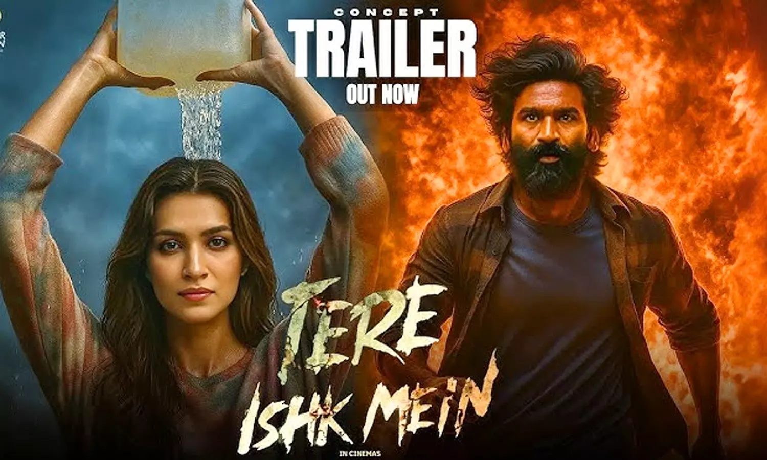 Teaser Of Dhanush, Kriti Sanons Tere Ishk Mein Unveiled