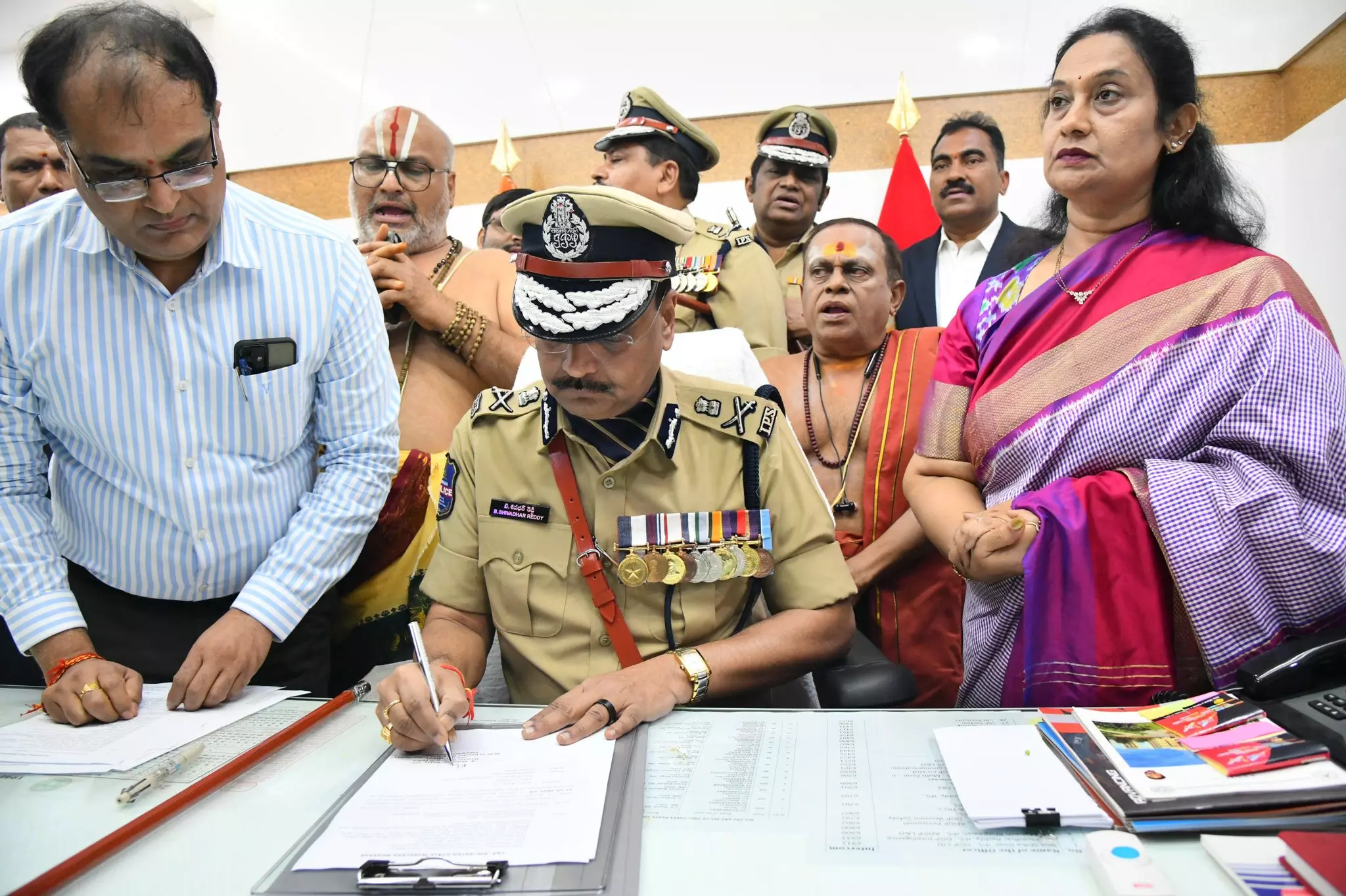 New Telangana DGP Shivdhar Reddy Vows To Strengthen Police Force