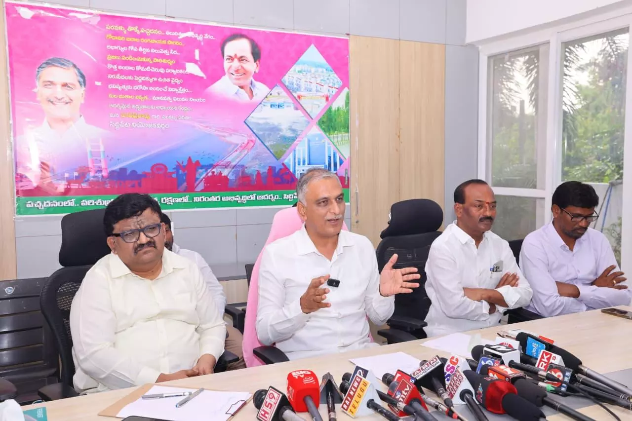 Pending Dues, Unfulfilled Promises, Harish Criticises Congress Government