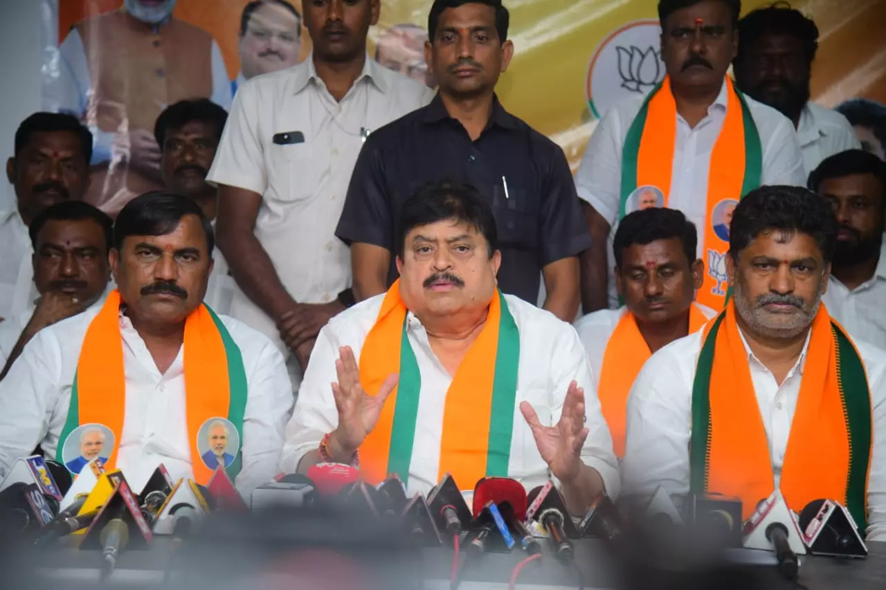 BJP Chief: Cong., BRS Betrayed People, Can’t Seek Votes
