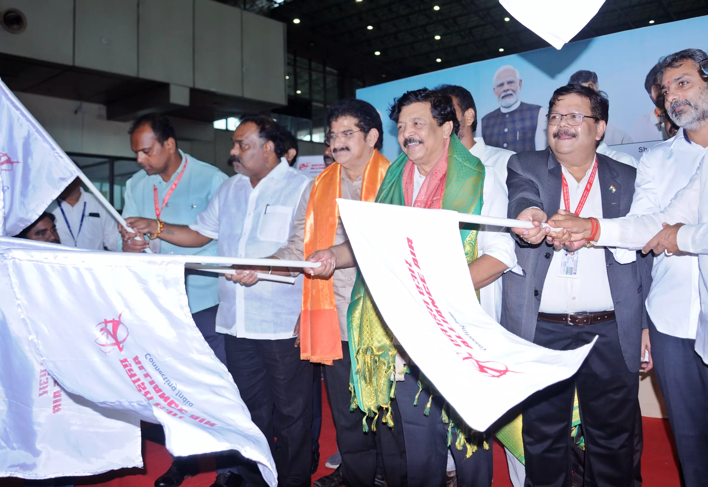 Union Minister, MP Virtually Start New Flight from Tirupati to Rmundry