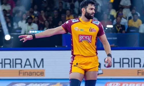 Joy to Watch Vijay Malik Leading Telugu Titans This Season: Rishank Devadiga