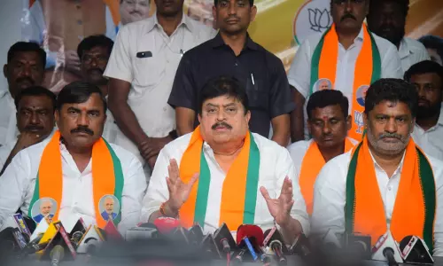 BJP Chief: Cong., BRS Betrayed People, Can’t Seek Votes