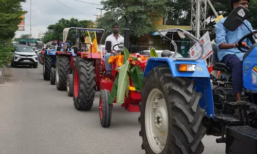 TD Takes Out Tractors Rally for Reducing GST