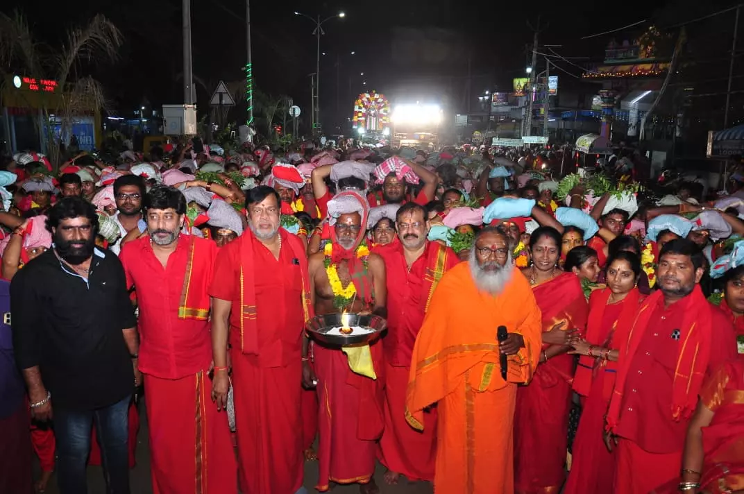 Devotees Throng Temples in Nellore, Prakasam Ahead of Dasara