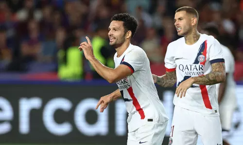 Ramos Last-Minute Strike Lifts PSG to Dramatic Champions League Win Over Barcelona