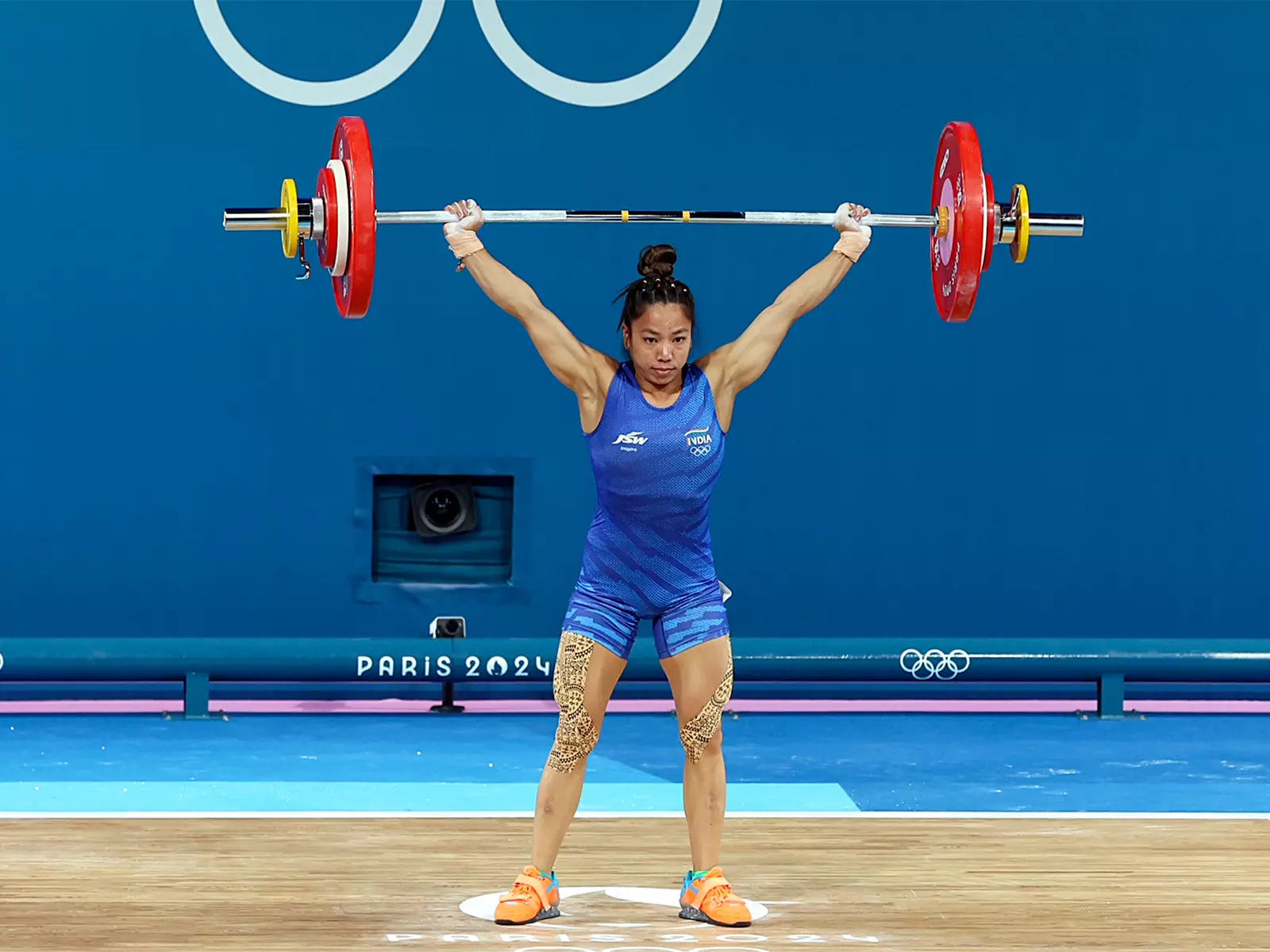 Mirabai Chanu Claims Silver Medal in 48kg Division at WWC 2025
