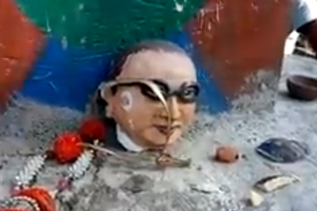 Ambedkar Statue Damaged in Chittoor, Sparking Protests