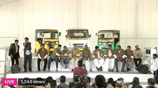 Auto Driver Sevalo A Festival Between Dasara and Diwali, Says Ram Mohan Naidu Auto Driver Sevalo A Festival Between Dasara and Diwali, Says Ram Mohan Naidu