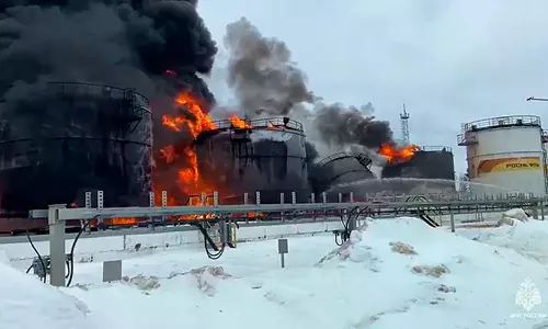 Russia Launches Massive Strikes on Ukraines Gas Sites Russia Launches Massive Strikes on Ukraines Gas Sites