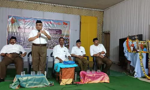 RSS Centenary Celebrations Held in Warangal