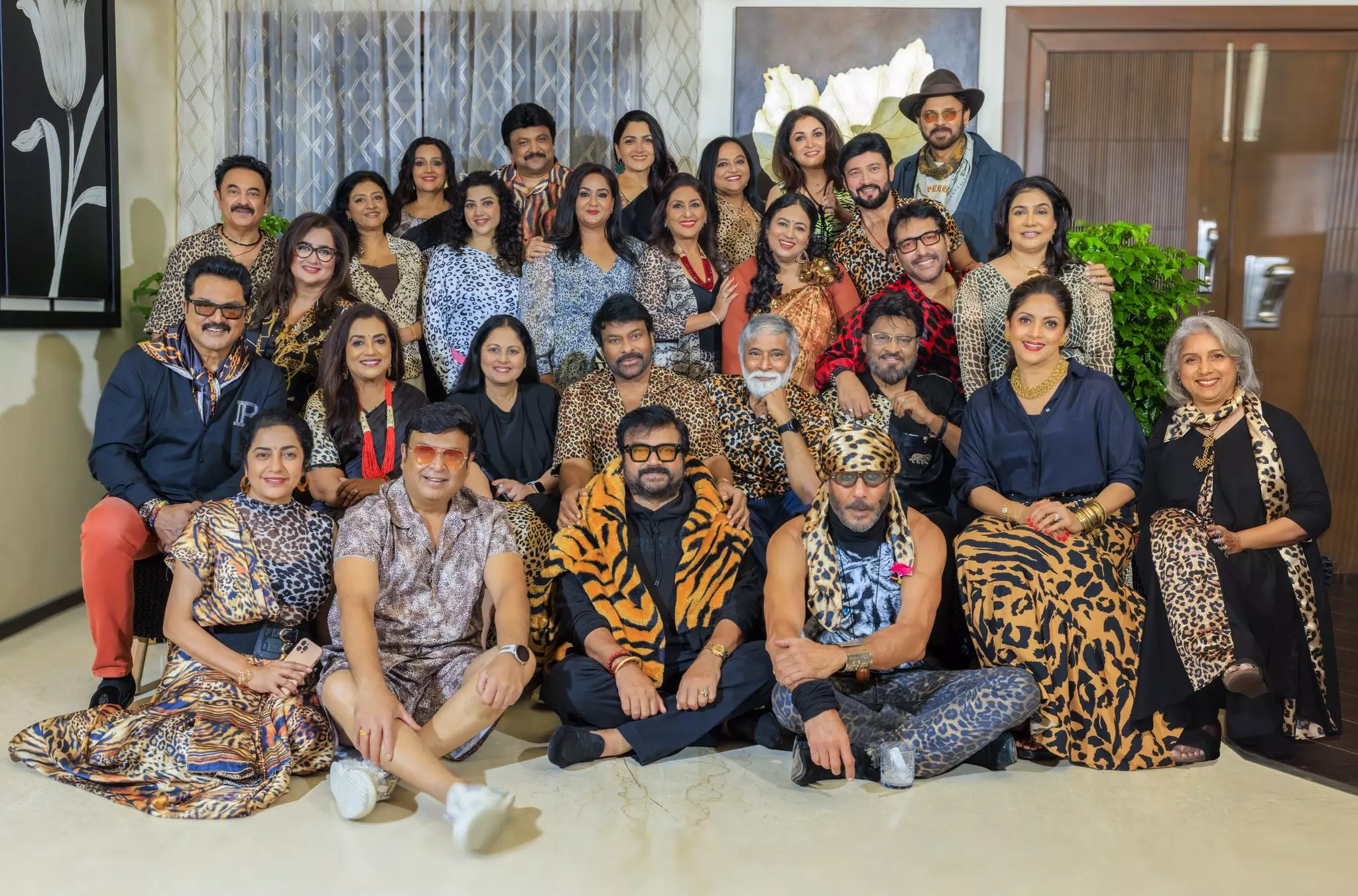 Chiranjeevi Reunites with 80s Friends, Shares Heartfelt Note on X