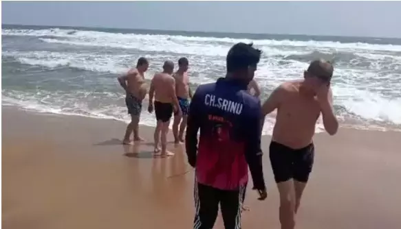 Foreigner Drowns at Yarada Beach in Visakhapatnam