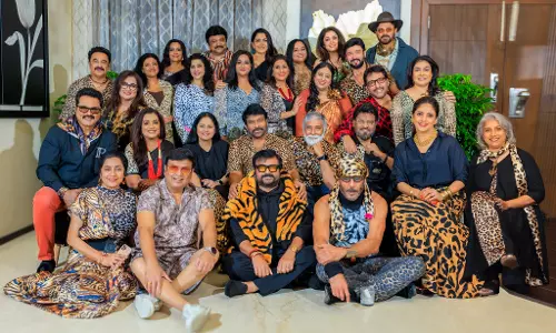 Chiranjeevi Reunites with 80s Friends, Shares Heartfelt Note on X