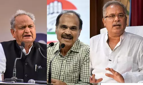 Congress Names Gehlot, Baghel, Adhir as Senior Bihar Poll Observers Congress Names Gehlot, Baghel, Adhir as Senior Bihar Poll Observers