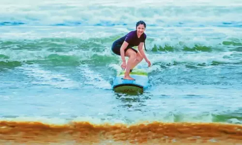 Rukmini Vasanth Juggles Diverse Roles, Shows Off Surfing Skills